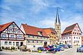 Der Marktplatz von Zeil ist heute dank der Fachwerkhäuser ein echter Blickfang (Archivbild).