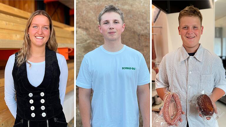 Klara Fröhling, Sam Hedicke und Thomas Meyer starten ihre Ausbildung in einem handwerklichen Betrieb.&nbsp;