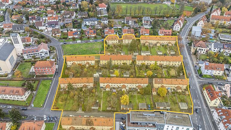 Zwischen der Fritz-Soldmann- und der Gartenstadtstraße liegt der älteste Kern der Gartenstadt. Jetzt hat das Landesamt für Denkmalpflege den markierten Bereich als Denkmalensemble in die Bayerische Denkmalliste aufgenommen.