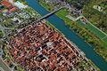 Gegenüber der Karlstadter Altstadt soll es ein Vorranggebiet für Sand- und Kiesabbau geben.