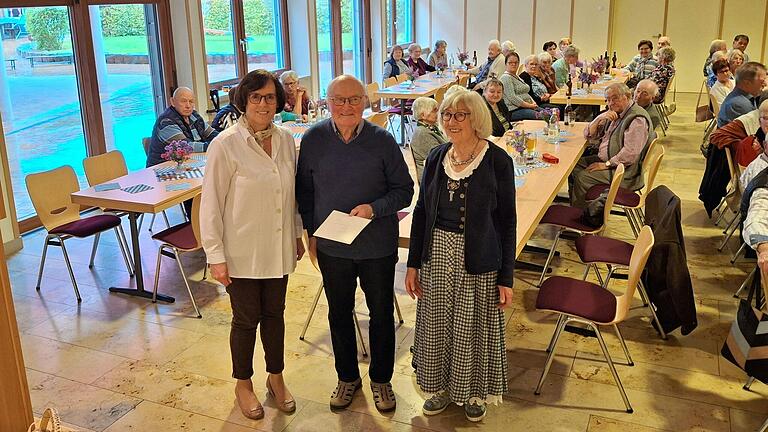 Auf dem Foto (von links): Brigitte Menig, Dieter Heunisch, Susanne Heunisch.